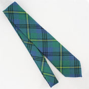 Tie, Necktie, Wool, Plain, Johnston/e Tartan